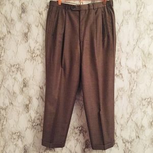 Bachrach Wool Cashmere Blend Dress Pants WBe